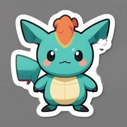 cute miss mascot golemastoc golemastoc golurk pokemon sticker art, cronobreaker, beeple game icon