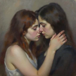 love, care and belonging, detailed painting, emotional, masterpiece, trending on artstation, oil on canvas