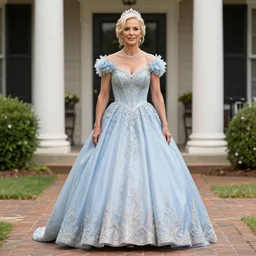 joe biden wearing a prom queen costume