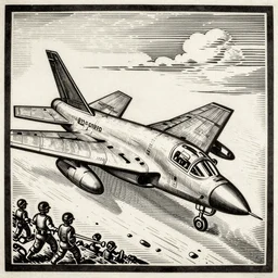 woodcut of a b 2 stealth bomber by albrecht durer