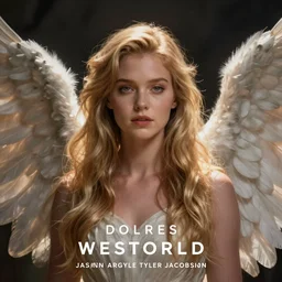 dolores from westworld as a beautiful blonde angel, digital art, character art portrait, matte fantasy painting, deviantart artstation, by jason felix by steve argyle by tyler jacobson by peter mohrbacher, cinematic lighting, hd wallpaper