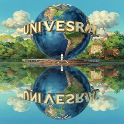 universal wavefunction studio ghibli symmetry