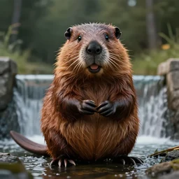 hyperrealistic dslr film still of justin bieber disguised as a beaver, beaver dam, stunning 8 k octane comprehensive 3 d render, inspired by istvan sandorfi & greg rutkowski & unreal engine, perfect symmetry, dim volumetric cinematic lighting, extremely hyper - detailed, incredibly real lifelike attributes & flesh texture, intricate, masterpiece, artstation, stunning