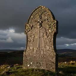knight's tombstone Scotland
