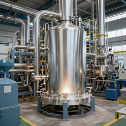 the world's first artifical molybdenum synthesis plant in worms'germany