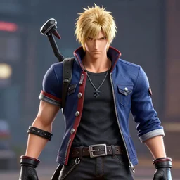 portrait of dante from devil may cry dancing, in the style of a 3 d rhythm game, hq, hyper detailed, perfectly shaded.