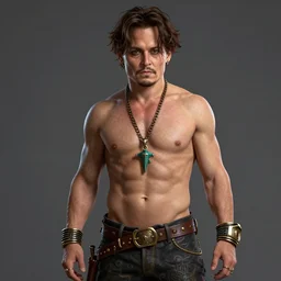 johnny depp as nautilus from league of legends, au naturel, hyper detailed, digital art, trending in artstation, cinematic lighting, studio quality, smooth render, unreal engine 5 rendered, octane rendered, art style by riot, klimt, nixeu, ian sprigger, wlop, krenz cushart, dominik mayer