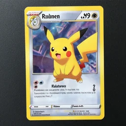 raven type pokemon ( 1 9 9 7 ). rare holographic trading card