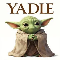 Yaddle and Yoda romance novel cover art by Boris Vallejo