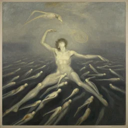dream of the endless. art by gaston bussiere.