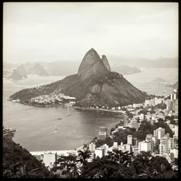 1910s photograph of rio de janeiro