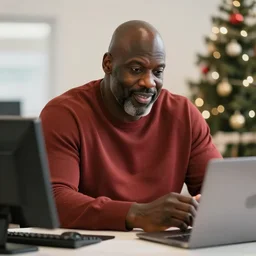Shaq stuck at work on christmas