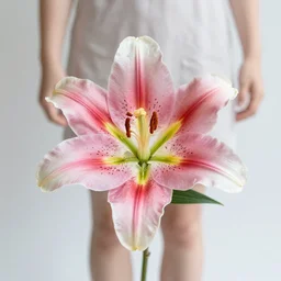 photo of a lily flower with legs and arms in vibrant lighting, elegant, highly detailed, smooth, sharp focus, illustration, beautiful, geometric, trending on artstation, cinematic, 8k, artwork by WLOP