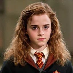 portrait, emma watson as hermione granger [ 2 0 0 4 ], details, sharp focus, illustration, by [ [ [ wlop ] ] ] and jordan grimmer and alphonse mucha and greg rutkowski and thomas kinkade and william adolphe bouguereau, intricate, beautiful, trending on artstation.