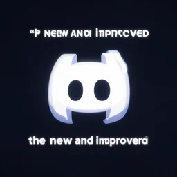 “the new and improved discord logo”