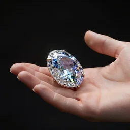 a 3 d render of a jewel coming out of hand, au naturel, hyperdetailed, digital art, trending in artstation, cinematic lighting, studio quality, smooth render, unreal engine 5 rendered, octane rendered, art style by klimt, nixeu, ian sprigger, wlop, krenz cushart