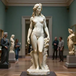 a marble statue of kate middleton posing sexy in a museum, unreal engine 5, photorealism, hd quality, 8 k resolution, cinema 4 d, 3 d, cinematic, art by artgerm and greg rutkowski and alphonse mucha and loish and wlop