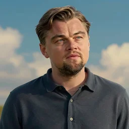 medium shot detailed portrait of leonardo dicaprio in don't look up, octane render, redshift, smooth, illustration, fairy lighting, clouds in the background, hyperrealistic, by dmitry prozorov, loish, and wlop, trending on artstation, hyperdetailed, hyperrealism