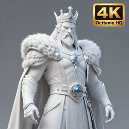 the white king, fantasy art, hyperrealistic, octane render, trending on artstation, concept art, artstationHD, artstationHQ, unreal engine, 8k