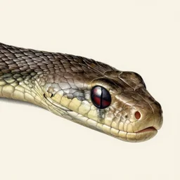 snake head by ernst haeckel, botanical drawing, detailed, 4 k, 8 k, beautiful, raw