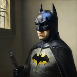johannes vermeer painting of batman