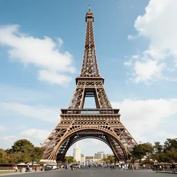 Paris with 20 Eiffel Towers