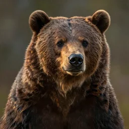 realistic bear beast-man portrait, atmospheric lighting, painted, intricate, volumetric lighting, beautiful, rich deep colors masterpiece, golden hour, sharp focus, ultra detailed, by Leesha Hannigan, Ross Tran, Thierry Doizon, Kai Carpenter, Ignacio Fernández Ríos