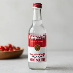 campbell's chicken noodle hard seltzer.