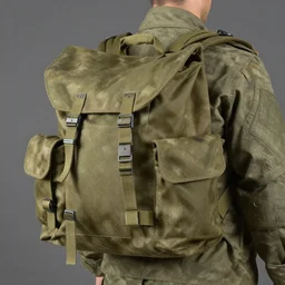military horse backpack
