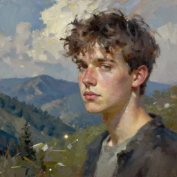 concept art oil painting by eren arik, extremely detailed, brush hard, artstation, soft light, zoomed out, stroke brush