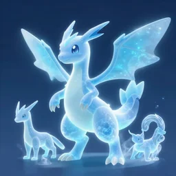 ( ice pokemon ) creature creature in a alaska, bioluminescent bioluminescent translucent translucent : : by michal karcz, daniel merriam, victo ngai and guillermo del toro : : ornate, dynamic, particulate, intricate, elegant, highly detailed, centered, artstation, smooth, sharp focus, octane render, 3 d