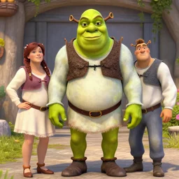 Shrek as us present
