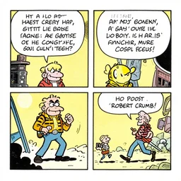 robert crumb comic