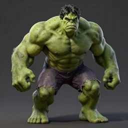 game concept art, hulk, artstation, cgsociety, zbrush, no background by gio nakpil