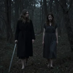 lost souls wandering through the darkness Ilse Gort, Olya Bossak
