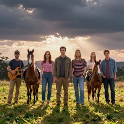 the cast of friends on an episode of bojack horseman