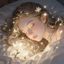 waking up inside the dream of life, intricate, elegant, sharp focus, lens flare, bloom, rim light, illustration, highly detailed, photo realistic, unreal engine