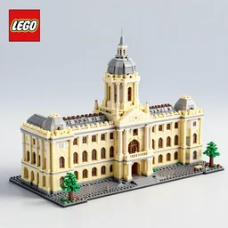 a lego model of vienna, 3 d render, unreal engine 5, 4 k textures, ultra shaders