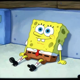 Spongebob captured drunk on  trailcam