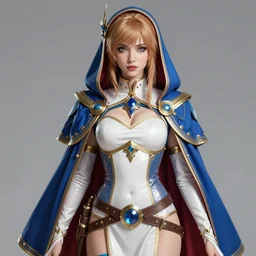 studio portrait of neutral good colorful female cleric bard healer as absurdly beautiful, elegant, realistic sensual gravure idol, an ultrafine hyperdetailed illustration by kim jung gi, irakli nadar, intricate linework, detailed faces, super sharp focus, bright colors, octopath traveler, final fantasy, unreal engine 5 highly rendered, global illumination, radiant light