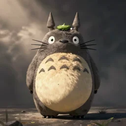 Totoro as a bull
