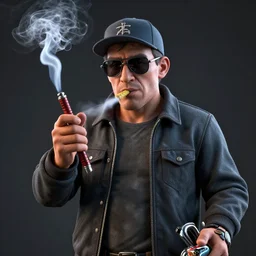 mister clean smoking crack very detailed octane render 4 k