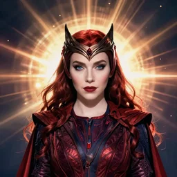 scarlet witch, digital art, icon, svg