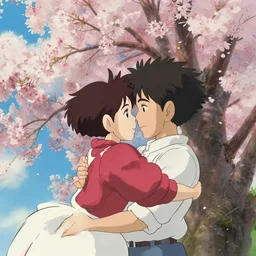 perfect cherry blossom by studio ghibli