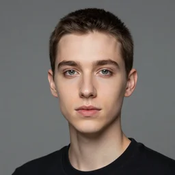 a portrait of a non - binary person, hyperrealistic, professional photo, ultra detailed