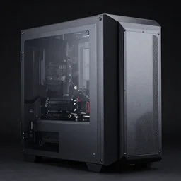 PC case in the style of kalashnikov furniture
