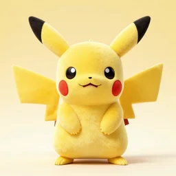 pikachu plush toy, advertising photography