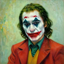 painting of joker by van gogh