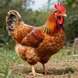 giant chicken bred for war