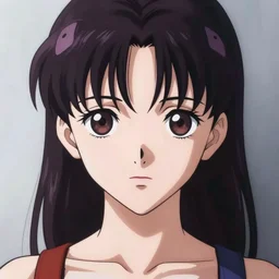 misato katsuragi fanart, semi-realistic anime illustration, symmetrical face, beautiful eyes, Neon Genesis Evangelion fanart, trending on Pixiv, cinematic, 4K anime, cinematic, 4K
